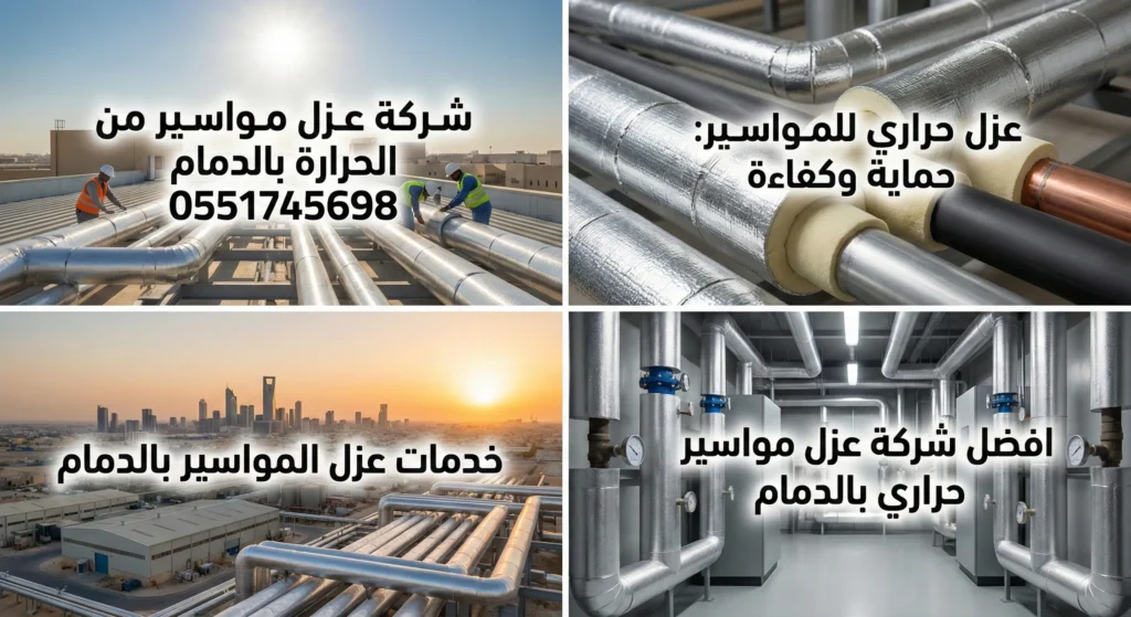 شركة عزل مواسير من الحرارة بالدمام