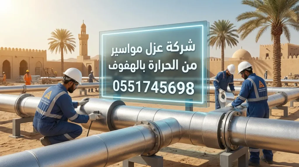 شركة عزل مواسير من الحرارة بالهفوف