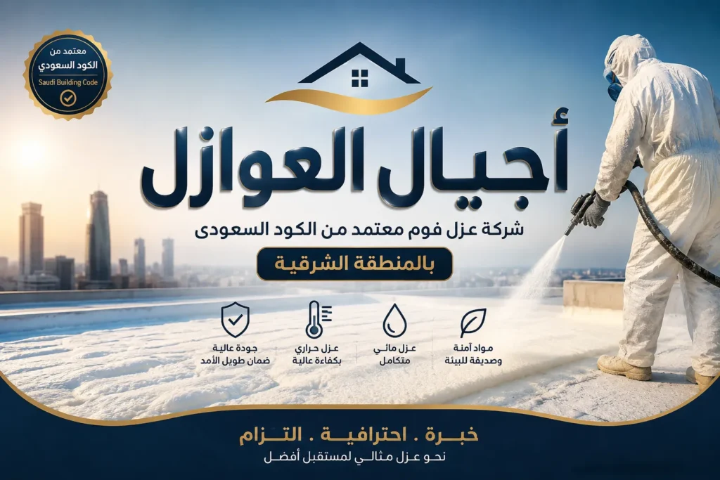 شركة عزل فوم معتمد من الكود السعودي