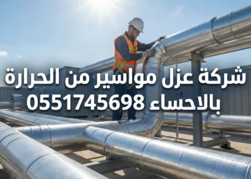 شركة عزل مواسير من الحرارة بالاحساء