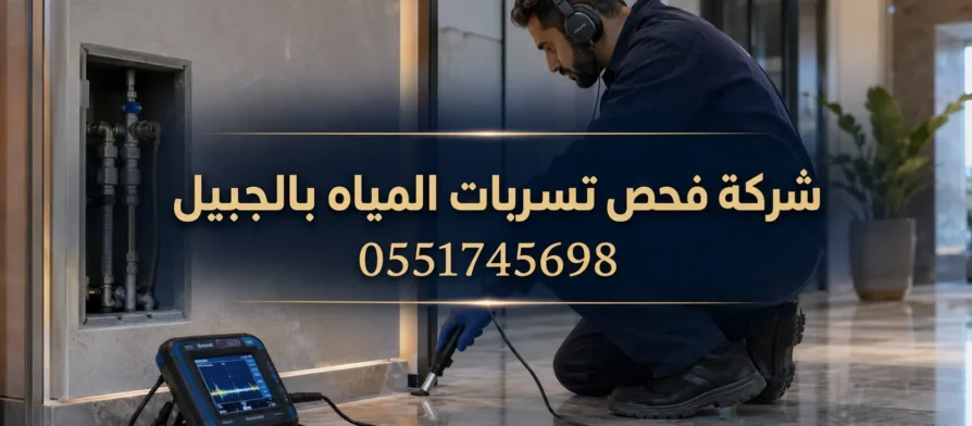 شركة فحص تسربات المياه بالجبيل